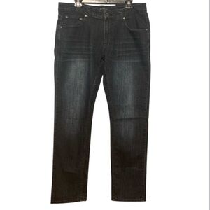 Men’s Black Jeans Slim Straight Fit by Berlin 
Size 33 x 32. .Nice Jeans